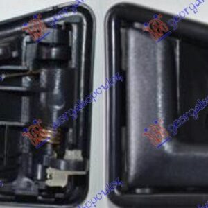 KVAKA PREDNJIH/ZADNJIH VRATA UNUTRASNJA CRNA