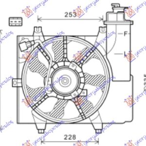 VENTILATOR KOMPLET (BENZIN) (SA POSUDOM)