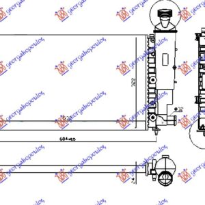 HLADNJAK MOTORA XN/XR RALLY (53x32)