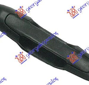 KVAKA PREDNJIH/ZADNJIH VRATA SPOLJASNJA CRNA