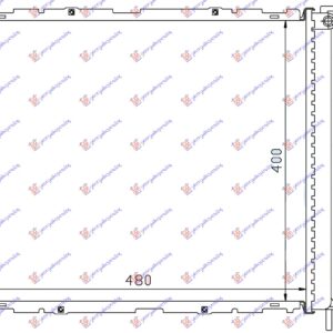 HLADNJAK MOTORA BENZIN ( AC) (48x40x2.8) (MEHANICKI SPOJ)