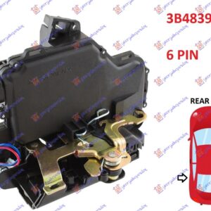 BRAVA ZADNJIH VRATA ELEKTRICNA (6pins)