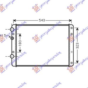HLADNJAK MOTORA ZA SVE MODELE ( /-AC) (49.8x37.7)