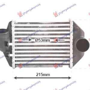 HLADNJAK INTERKULERA 2.4-2.7 BENZIN (215x172) (LEVO)