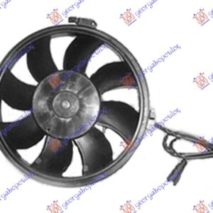 VENTILATOR KOMPLET (280mm) (DUGULJASTI KONEKTOR)