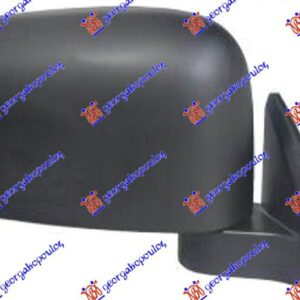 RETROVIZOR MEHANICKI CRNI (DUPLA KABINA/4 VRATA) (KONVEKSNO STAKLO)