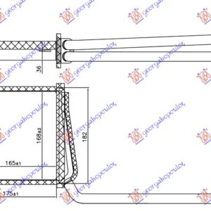 GREJAC KABINE ( /-AC) (168x165) (NISSENS)